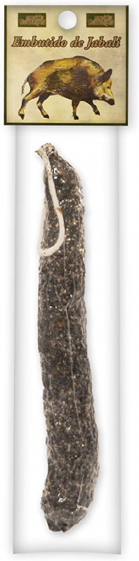 chori-fuet de jabalí a la pimienta montes universales (120g)