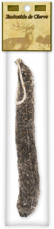 chori-fuet de ciervo a la pimienta montes universales (120g)