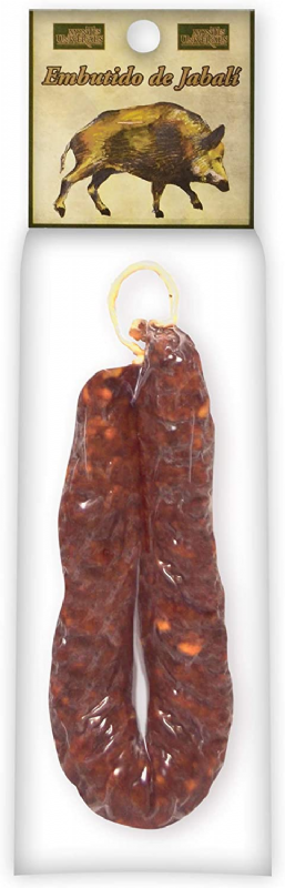 chorizo sarta extra de jabalí montes universales (250g)