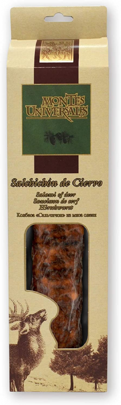 salchichón cular de ciervo estuchado montes universales (300g)