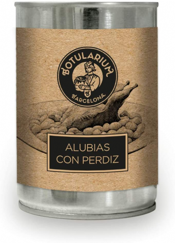 alubias con perdiz botularium (390g)