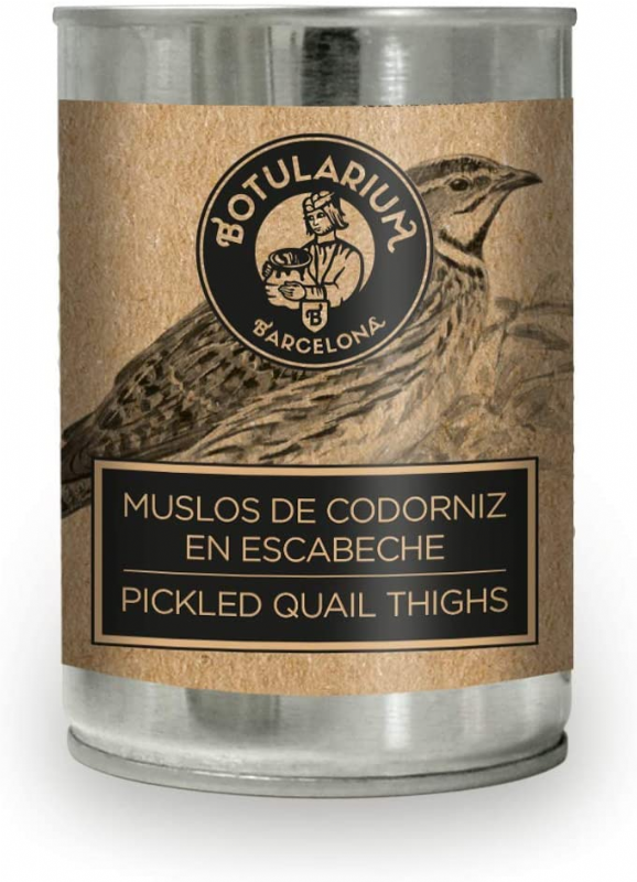 muslos de codorniz en escabeche botularium (390g)