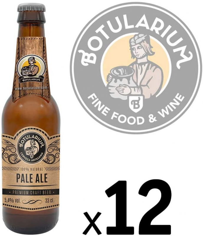 cerveza artesana botularium pale ale (12x33cl)