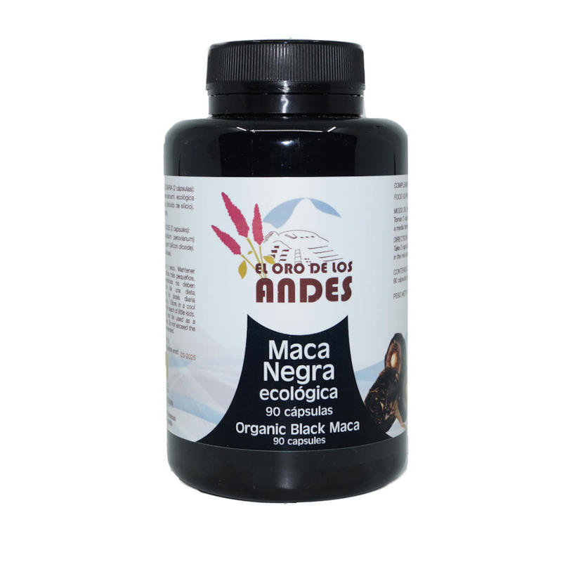 maca negra 90 cápsulas