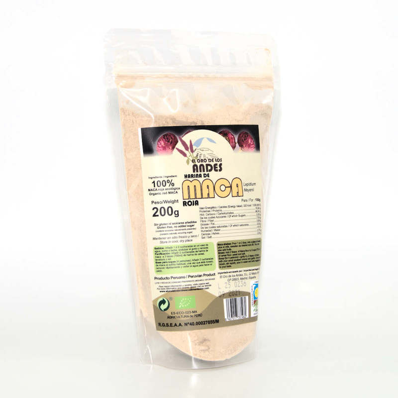harina de maca roja 200gr