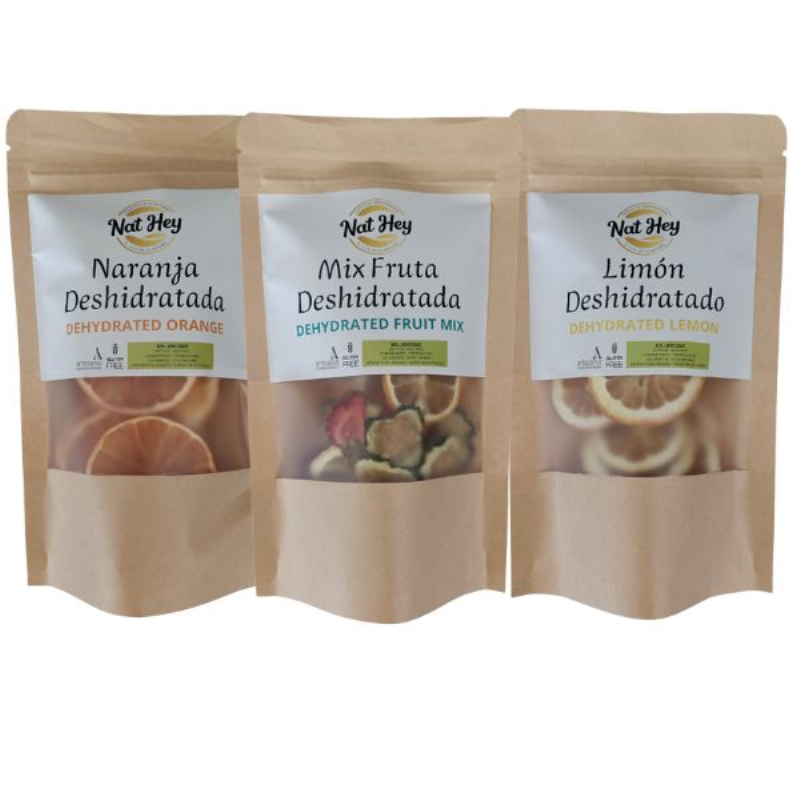 surtido fruta deshidratada- coctelería (3 x 25g)