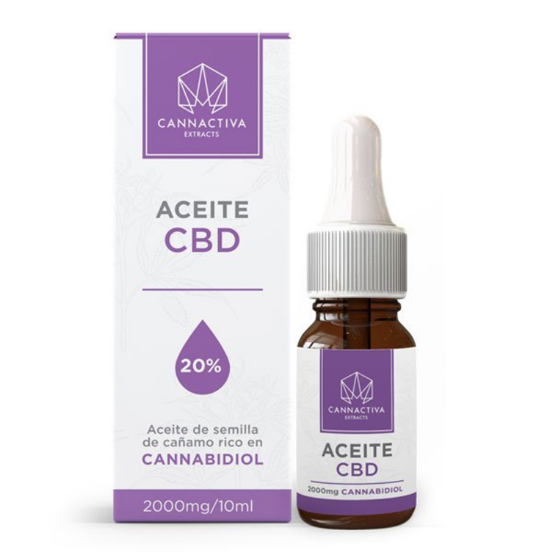 aceite semillas de cañamo ecologico  20% cbd  full spectrum 10ml