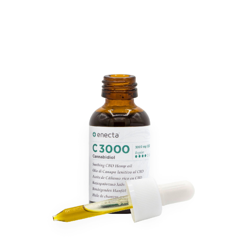 c3000 aceite de cáñamo rico en cbd al 10% (3000 mg en 30 ml) · enecta cbd