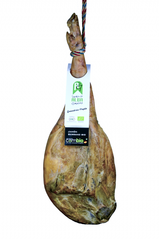 jamón serrano ecológico