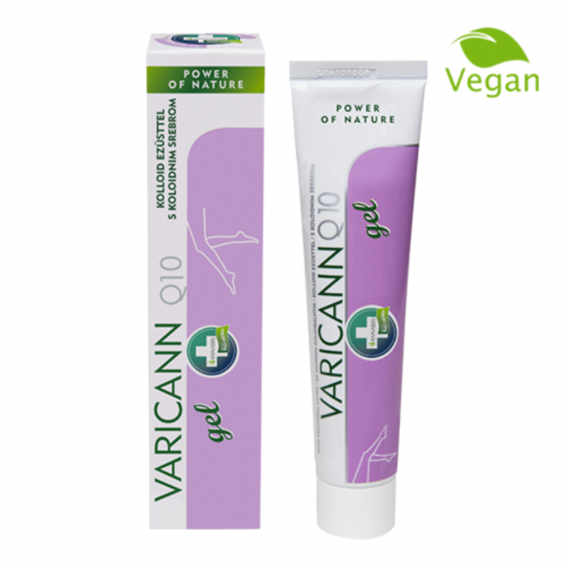 gel de cañamo plata coloidal y coenzima q10 vegano varicann q10