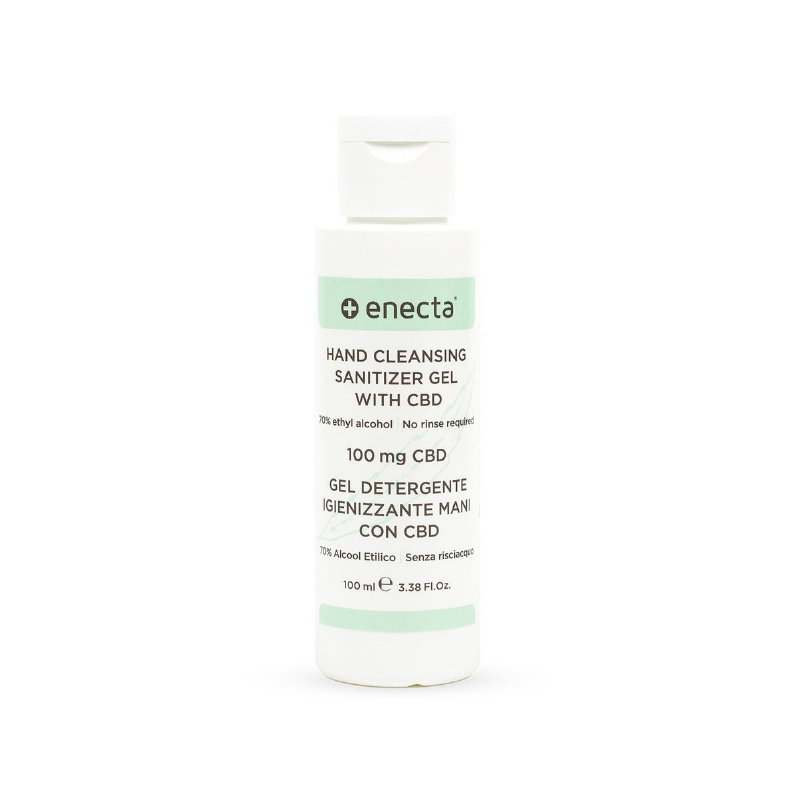 gel higienizante de manos con cannabidiol · enecta cbd