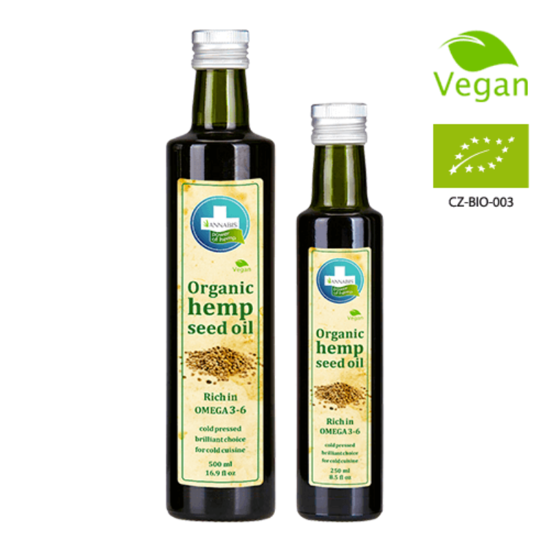 aceite de cáñamo certificado ecológico  bio hemp oil 500ml· annabis