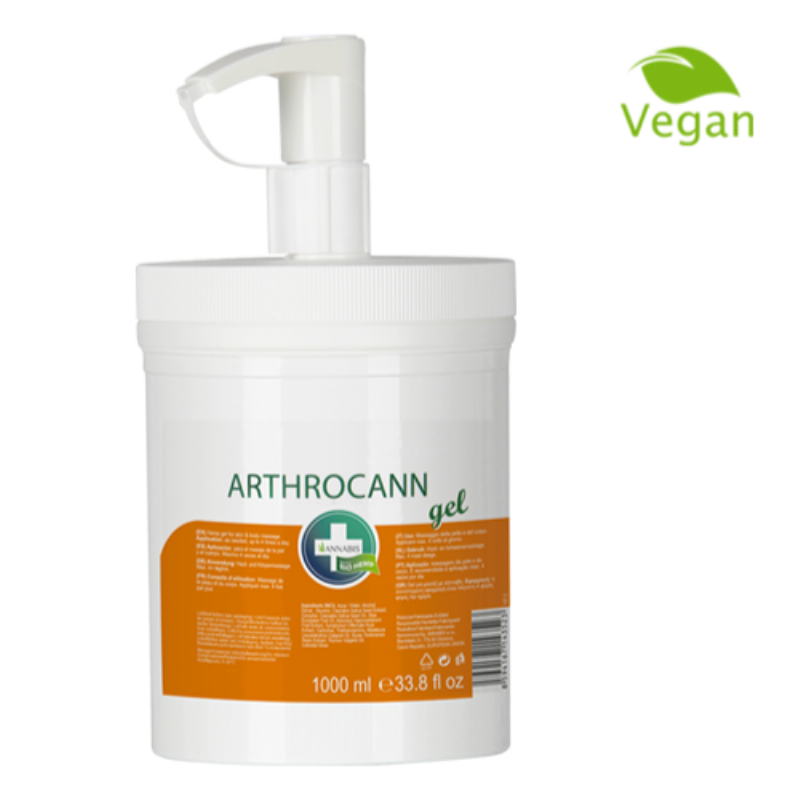 arthrocann gel de masaje efecto calor formato ahorro 1l · annabis