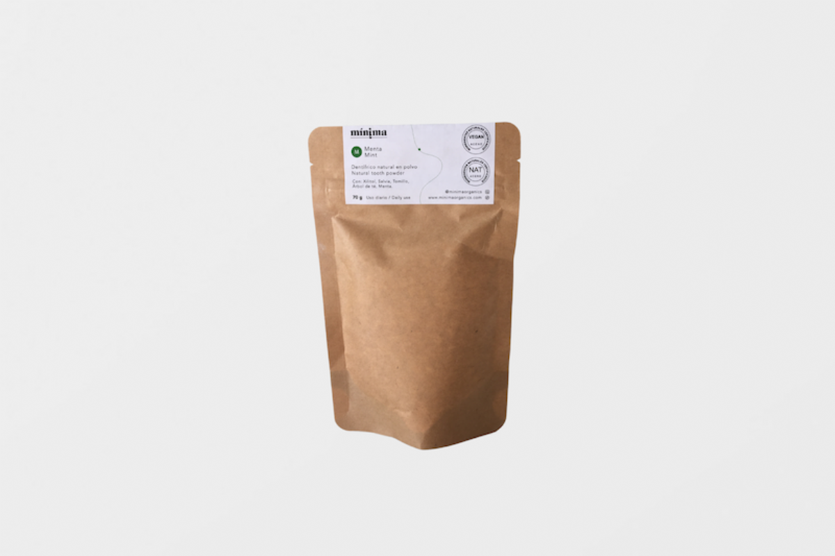 recambio dentífrico en polvo - bolsa compostable