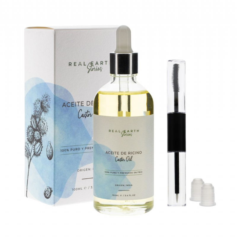 aceite de ricino prensado en frío 100% natural y puro - 100ml