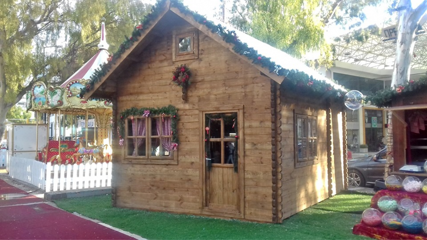 casa de madera aran