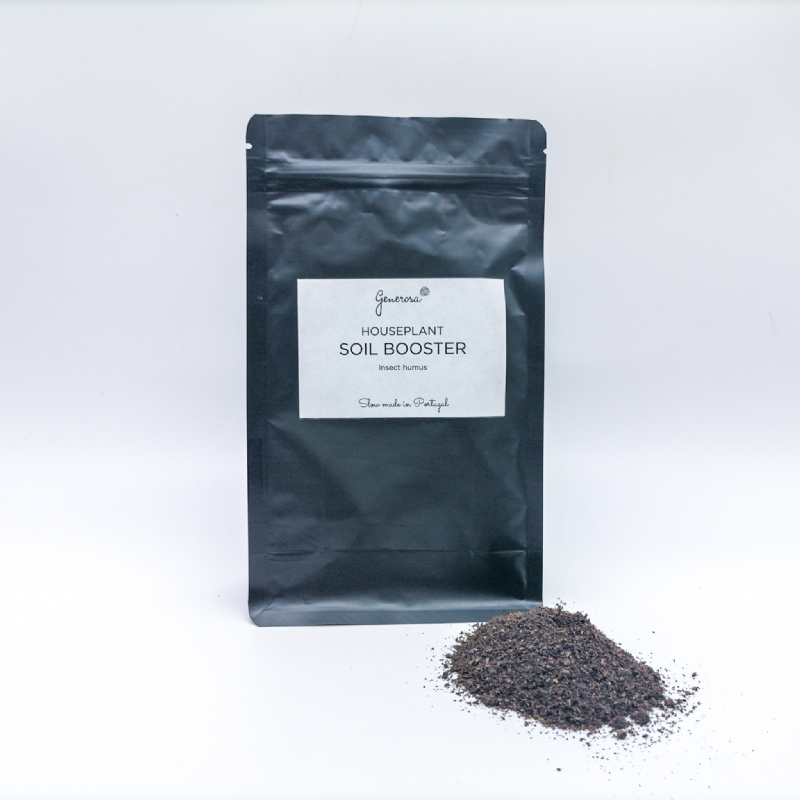 house plant soil booster | insect humus - natural fertilizer