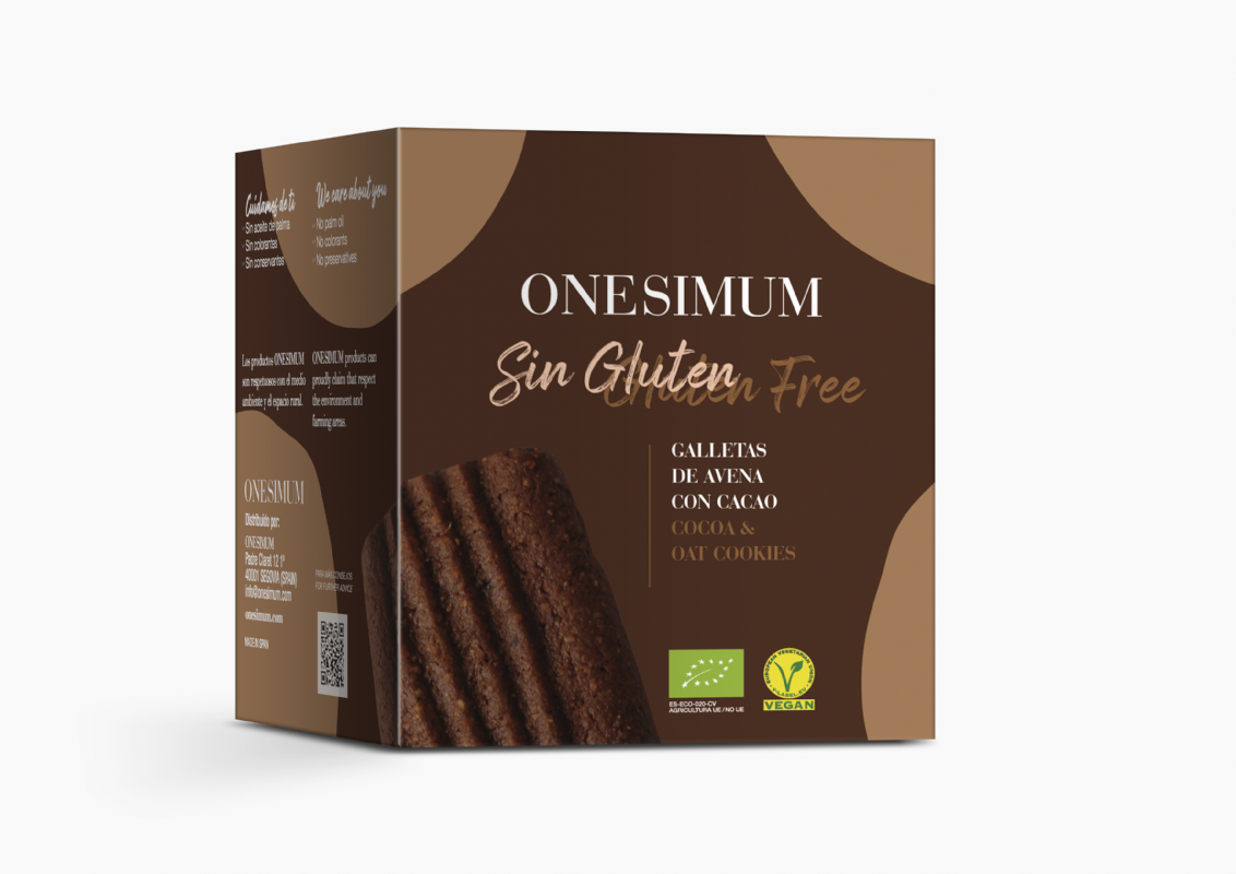 galletas sin gluten de cacao