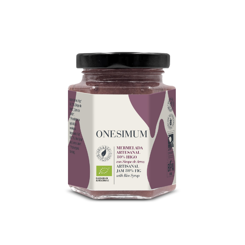 mermelada artesanal 80% higo con sirope de arroz