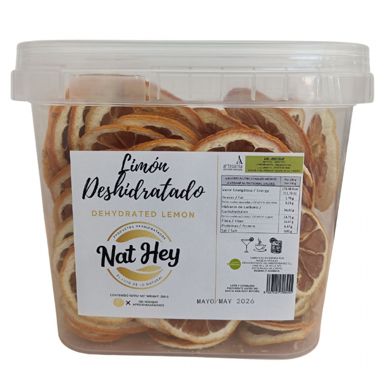 limón deshidratado | bote 250g