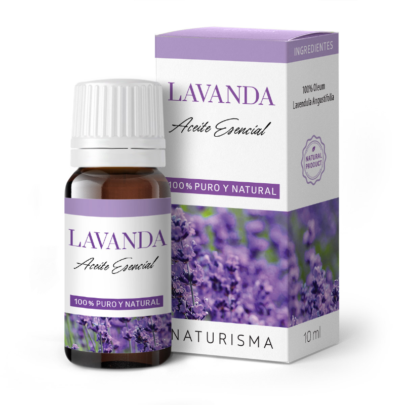 aceite esencial de lavanda puro y natural 10 ml