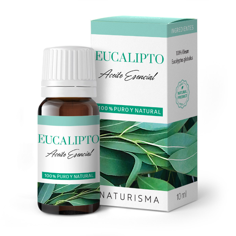 aceite esencial de eucalipto puro y natural 10 ml