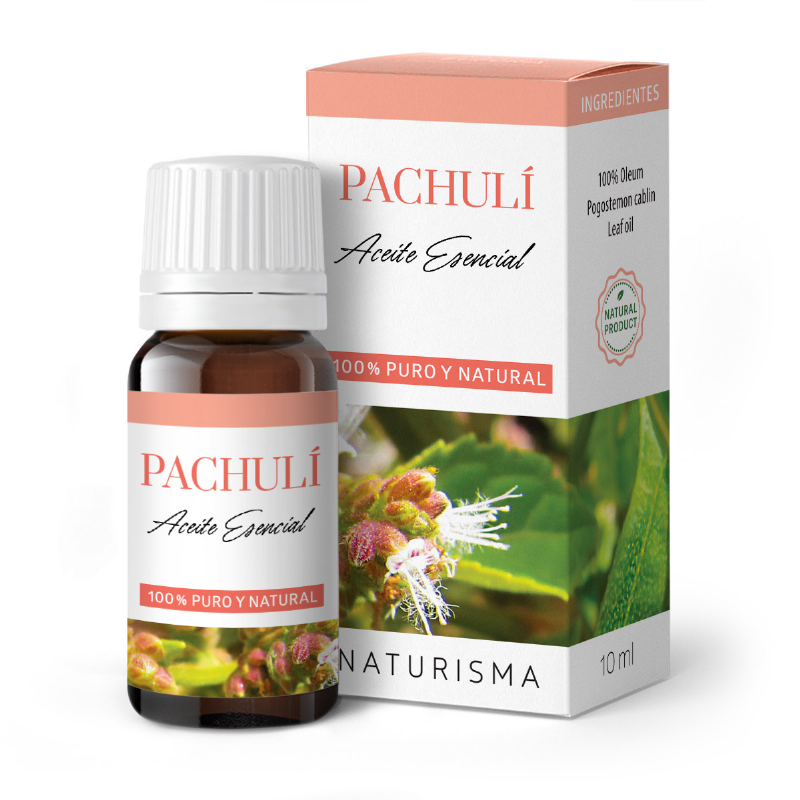 aceite esencial de pachulí puro y natural 10 ml