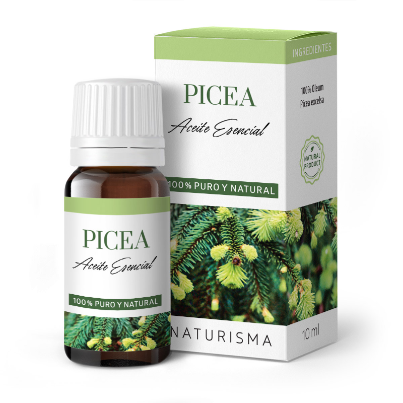 aceite esencial de picea puro y natural 10 ml