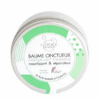 Bálsamo nutritivo de manteca de karité - aroma leche de almendras - tamaño viaje
