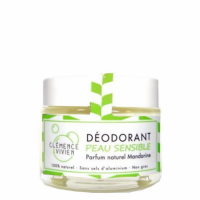 Desodorante Natural en crema - Pieles Sensibles - Aroma Mandarina-