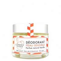 Desodorante natural en crema - pieles sensibles - aroma vainilla-