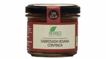 Paté de Sabrosada vegana con maca