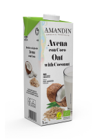 Bebida Ecológica de Avena con Coco Amandin