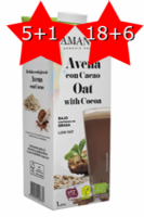 Promoción Bebida de Avena Cacao Ecológica Amandin