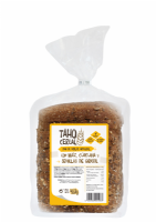 PAN DE MOLDE INTEGRAL CON MAÍZ, CÚRCUMA Y PIPAS DE GIRASOL , 400 g