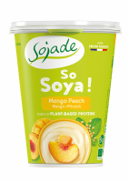 YOGUR DE SOJA CON MANGO Y MELOCOTÓN BIO, 400 g