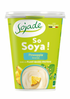YOGUR DE SOJA CON PIÑA BIO, 400 g