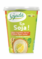 YOGUR DE SOJA DE LIMÓN, JENGIBRE Y TÉ VERDE BIO, 400 g