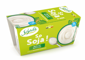 YOGUR DE SOJA NATURAL BIO, 2 x 100 g