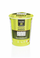 VASO DE SOPA RAMEN DE MISO Y JENGIBRE SIN GLUTEN BIO, 85g