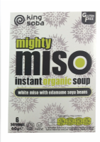 SOPA DE MISO Y SEMILLAS DE EDAMAME SIN GLUTEN BIO, 6 X 10 g
