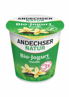 YOGUR CREMOSO DE VAINILLA 3,7% MATERIA GRASA BIO, 150 g