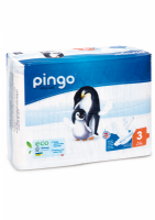 PAÑALES T3 4-9 Kg BIO, 44 uds.