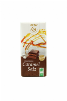 Mini tableta Chocolate y Caramelo Sal BIO