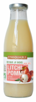 Zumo puro Premium Litchi manzana BIO