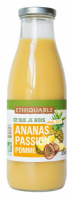 Zumo puro Premium piña fruta de la pasión BIO
