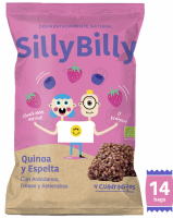 Pack 14: Snack BIO de Quinoa, Espelta, Fresa, Arándanos y Almendras