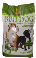 Pienso Perro super premium 100% natural para razas Bulldog.