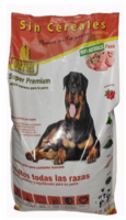 Pienso perro  super premium 100% natural de pavo sin cereales.