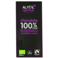 CHOCOLATE 100% CACAO BIO-FT. 80G